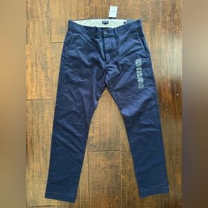 J. Crew Factory Men's Slim-Fit Flex Chino Pant 30x30 Navy Blue